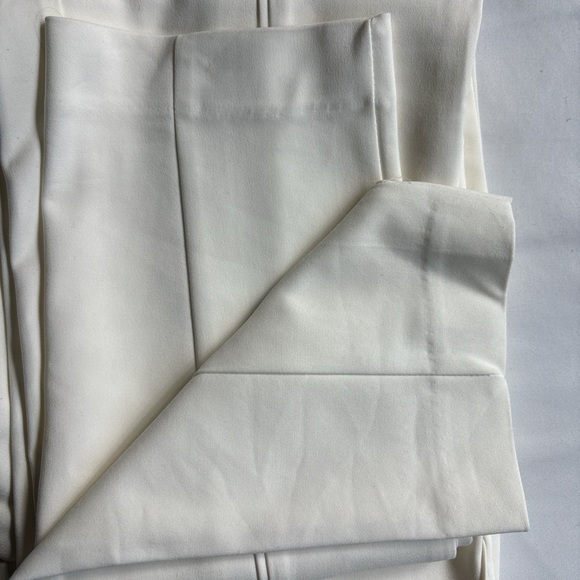 White Mango Slightly Cropped Chic Trousers - Picture 3 of 13